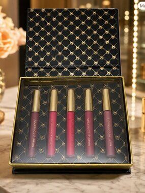 Beauty Concepts 5-Shade Matte Liquid Lipstick Set NIB